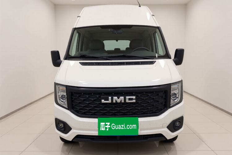 Used JMC Fushun 2023 2.0T Manual Diesel Long-Wheelbase High-Roof Business Van with Dual Rear Tires 6–9 Seats Front