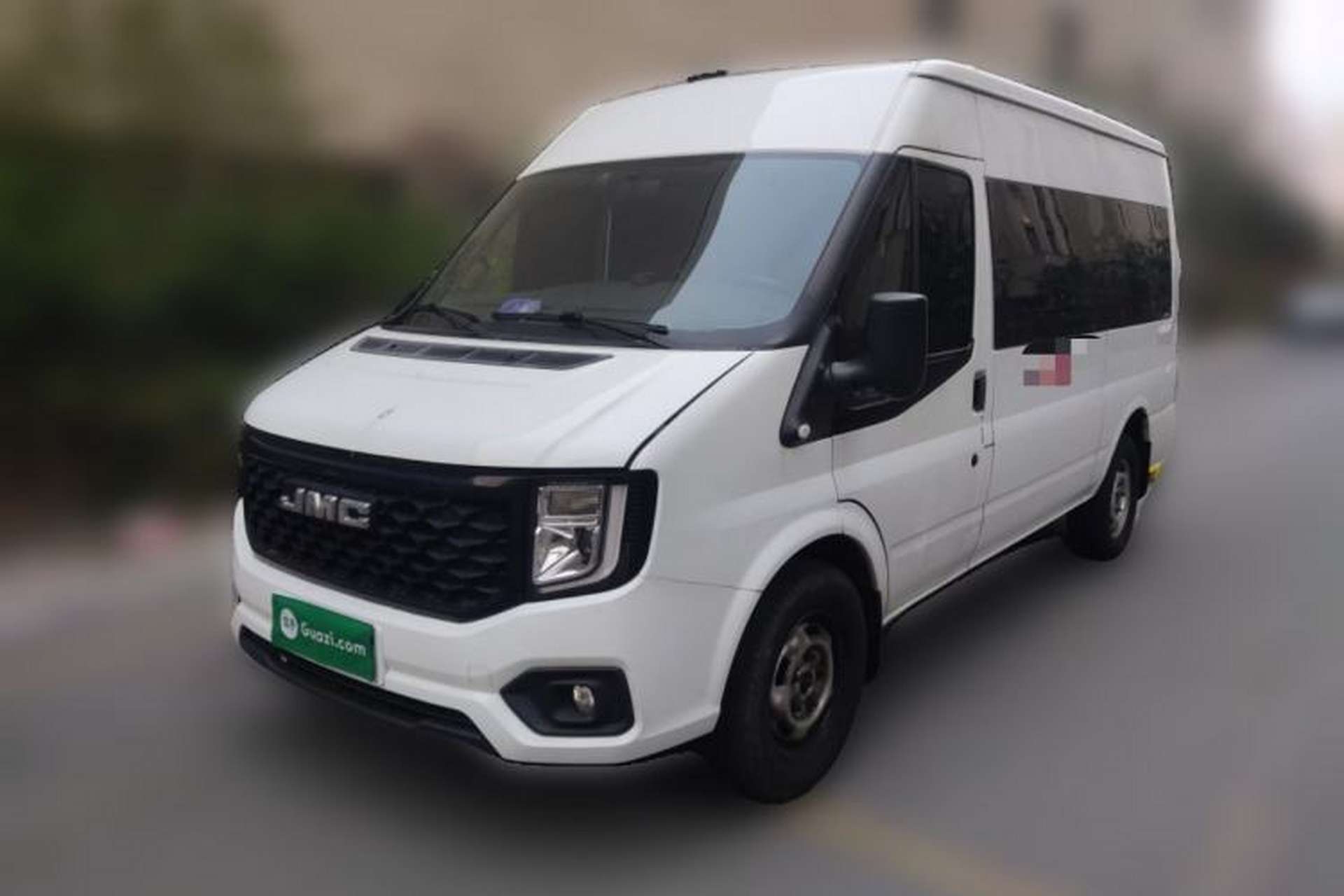Used JMC Fushun 2023 2.0T Manual Mid-Drive Mid-Roof Commercial Multi-Purpose 7-Seater Passenger Vehicle Front Left 45 Deg