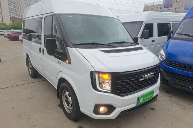 Used JMC Fushun 2023 2.0T Manual Short-Wheelbase Mid-Height Commercial Multi-Purpose 5-Seater Passenger Vehicle Front Right 45 Deg