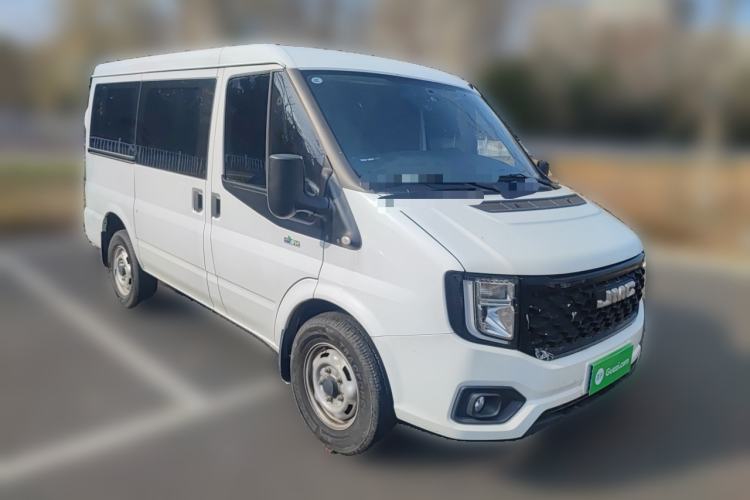 Used JMC Fushun 2023 2.0T Manual Short-Wheelbase Low-Roof Commercial Multi-Purpose Passenger Vehicle 6 Seats with Dual-Opening Tailgate Front Right 45 Deg