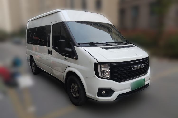 Used JMC Fushun 2023 2.0T Manual Mid-Drive Mid-Roof Commercial Multi-Purpose 7-Seater Passenger Vehicle Front Right 45 Deg