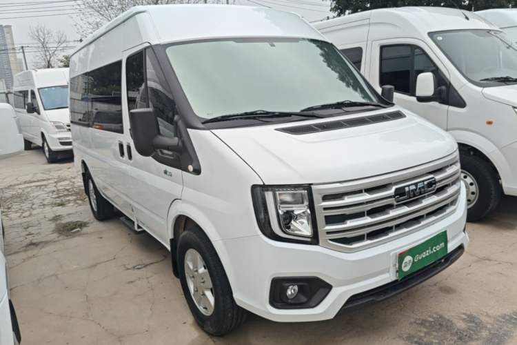 Used JMC Fushun 2023 2.0T Manual Mid-axle Mid-roof Business-Class 9-Seater (Non-Commercial) Front Right 45 Deg