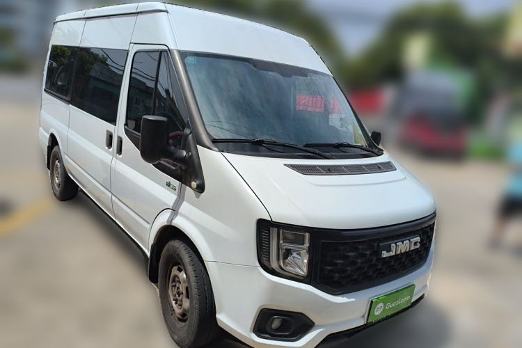 Used JMC Fushun 2023 2.0T Manual Mid-Drive Mid-Roof Commercial Multi-Purpose 7-Seater Passenger Vehicle Front Right 45 Deg