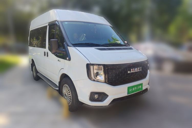 Used JMC Fushun 2023 2.0T Automatic Short-Wheelbase Mid-Height Commercial Multi-Purpose Passenger Vehicle 5 Seats Front Right 45 Deg
