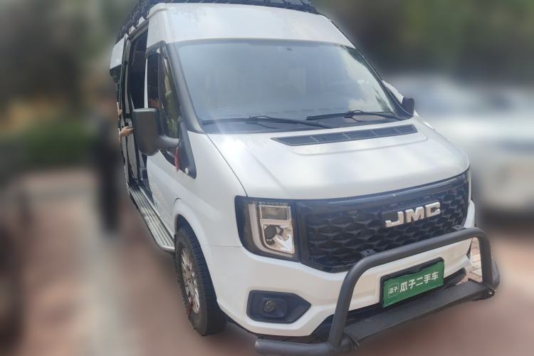 Used JMC Fushun 2023 2.0T Automatic Mid-Range High-Roof Commercial Multi-Purpose Passenger Vehicle with 6 Seats Front Right 45 Deg