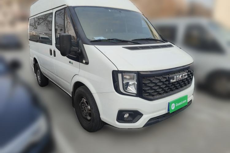 Used JMC Fushun 2023 2.0T Manual Short-Wheelbase Mid-Height Commercial Multi-Purpose 5-Seater Passenger Vehicle Front Right 45 Deg