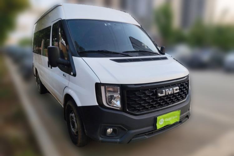 Used JMC Fushun 2023 2.0T Manual Mid-Drive Mid-Roof Commercial Multi-Purpose 7-Seater Passenger Vehicle Front Right 45 Deg