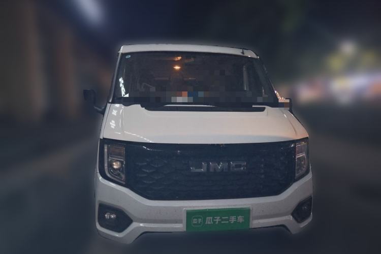 Used JMC Fushun 2023 2.0T Manual Short-Wheelbase Low-Roof Commercial Multi-Purpose Passenger Vehicle 6 Seats with Dual-Opening Tailgate Front
