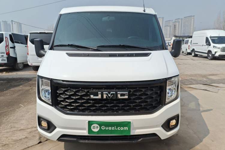 Used JMC Fushun 2023 2.0T Manual Short Wheelbase Low-Roof Commercial Multi-Purpose Passenger Vehicle 6 Seats with Lift-Up Tailgate Front