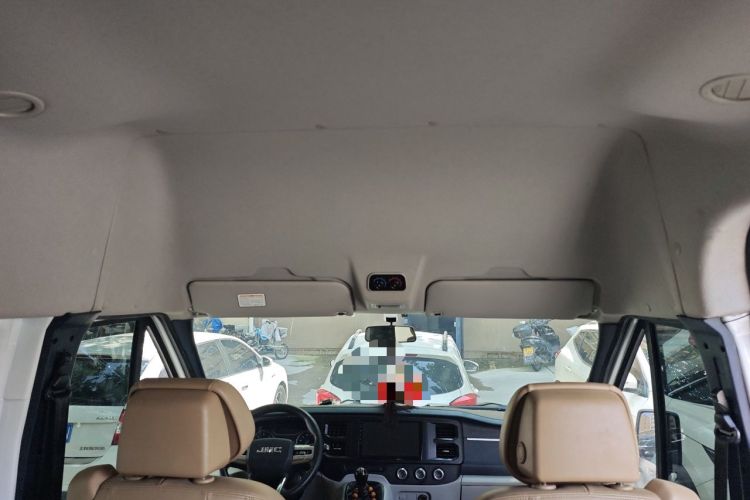 Used JMC Fushun 2023 2.0T Manual Mid-Roof Mid-Height Passenger Version Business-Class 9-Seater (Non-Commercial) Headliner