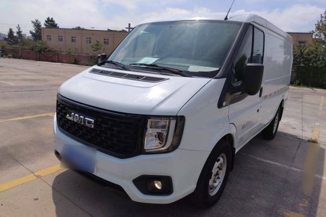 Used JMC Fushun 2023 2.0T Automatic Short-Wheelbase Low-Roof Commercial Van 2/3 Seats with Dual-Opening Tailgate