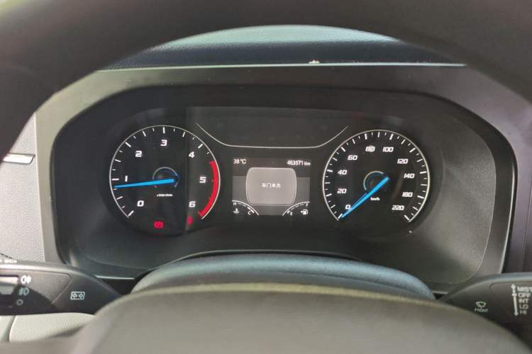 Used JMC Fushun 2023 2.0T Manual Mid-Roof Mid-Height Passenger Version Business-Class 9-Seater (Non-Commercial) Instrument Cluster