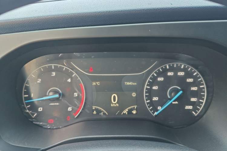 Used JMC Fushun 2023 2.0T Manual Mid-axle Mid-roof Business-Class 9-Seater (Non-Commercial) Instrument Cluster