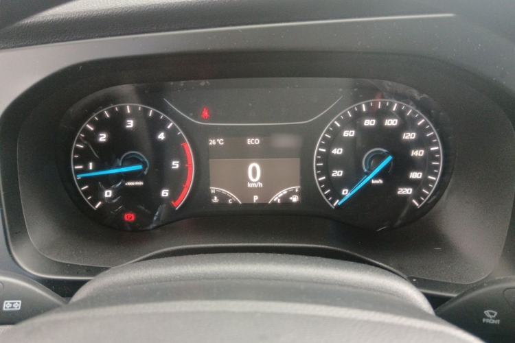 Used JMC Fushun 2023 2.0T Automatic Short-Wheelbase Low-Roof Commercial & Multi-Purpose Passenger Vehicle 6-Seater with Dual-Opening Tailgate Instrument Cluster
