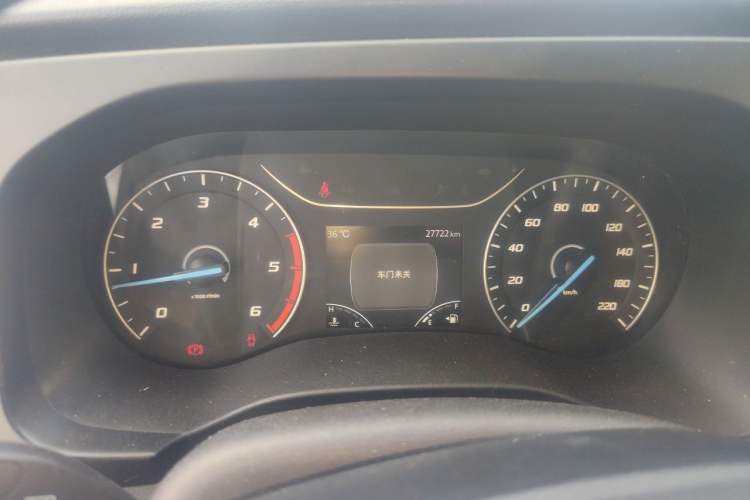 Used JMC Fushun 2023 2.0T Manual Short Wheelbase Mid-Height Passenger Version Business-Class 11-Seater (Non-Operational) Instrument Cluster