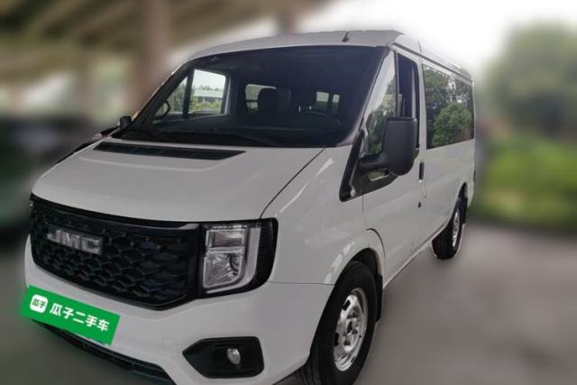 Used JMC Fushun 2023 2.0T Manual Short-Wheelbase Low-Roof Commercial Multi-Purpose Passenger Vehicle 6 Seats with Dual-Opening Tailgate