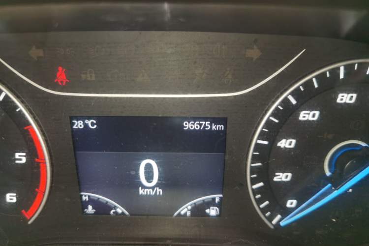 Used JMC Fushun  Odometer Close Up