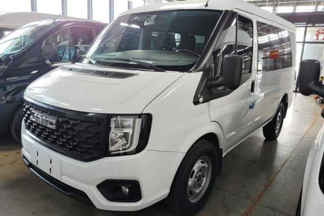 Used JMC Fushun 2023 2.0T Manual Short Wheelbase Low-Roof Commercial Multi-Purpose Passenger Vehicle 6 Seats with Lift-Up Tailgate