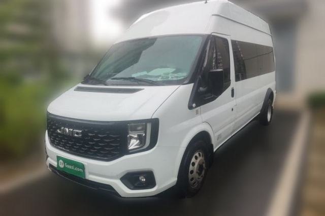 Used JMC Fushun 2023 2.0T Manual Diesel Long-Wheelbase High-Roof Business Van with Dual Rear Tires 6–9 Seats