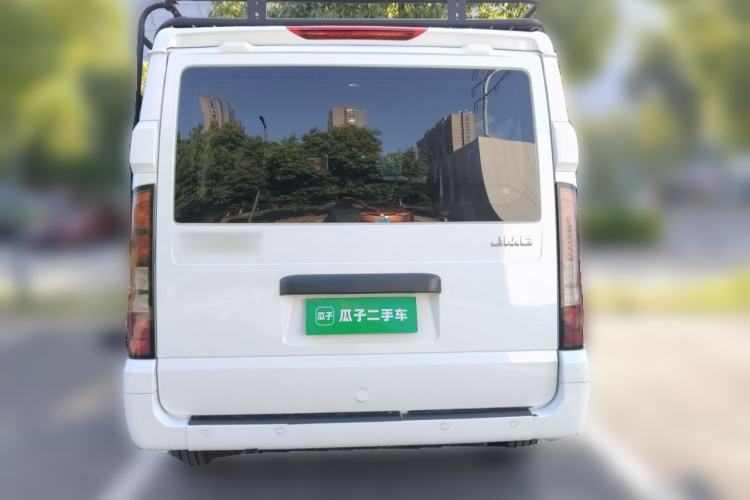 Used JMC Fushun 2023 2.0T Manual Short-Wheelbase Garage Version Commercial Van Transporter with 2/3 Seats Rear