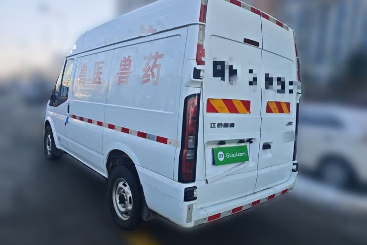 Used JMC Fushun 2023 2.0T Manual Short-Wheelbase Mid-Roof Commercial Van Transporter 2/3 Seats Rear Left 45 Deg