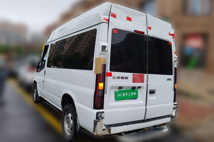 Used JMC Fushun 2023 2.0T Manual Short-Wheelbase Mid-Top Commercial Multi-Purpose 6-Seater Passenger Vehicle Rear Left 45 Deg