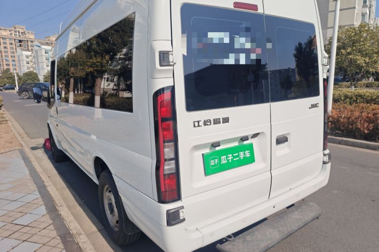 Used JMC Fushun 2023 2.0T Manual Short Wheelbase Mid-Height Passenger Version Business-Class 7-Seater (Non-Commercial) Rear Left 45 Deg