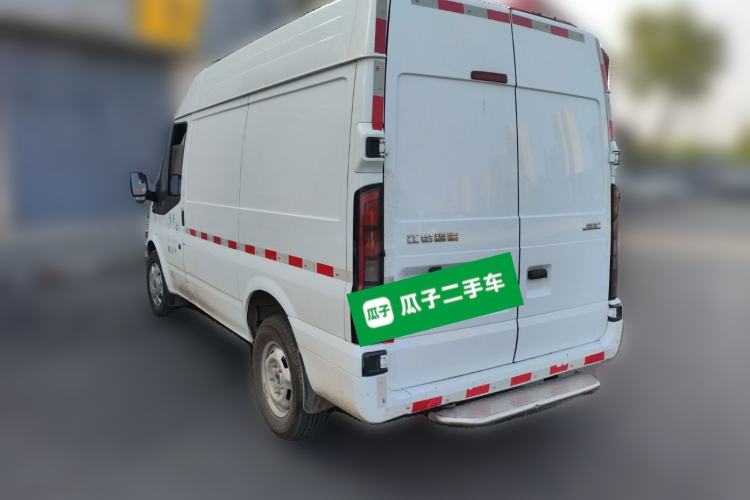 Used JMC Fushun 2023 2.0T Manual Short-Wheelbase Mid-Roof Commercial Van Transporter 2/3 Seats Rear Left 45 Deg