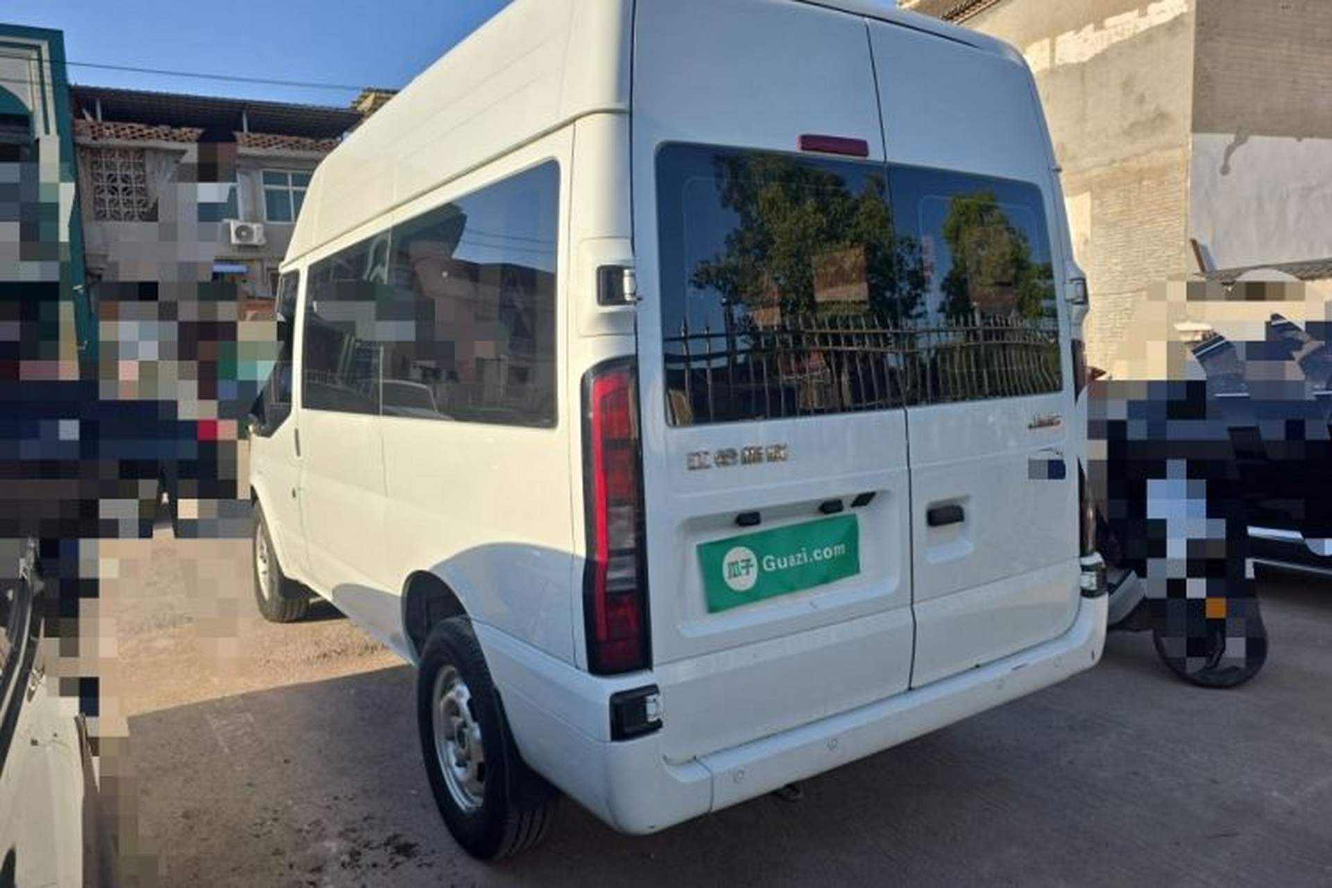 Used JMC Fushun 2023 2.0T Manual Short Wheelbase Mid-Height Passenger Version Business-Class 7-Seater (Non-Commercial) Rear Left 45 Deg