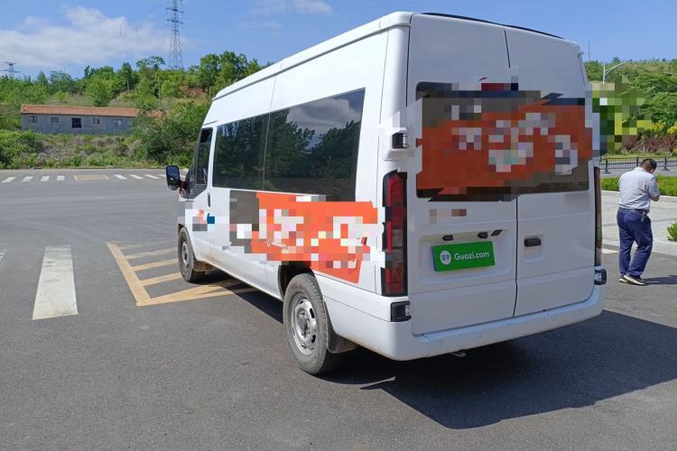 Used JMC Fushun 2023 2.0T Manual Mid-axle Mid-roof Commercial Multi-purpose 6-Seater Passenger Vehicle Rear Left 45 Deg