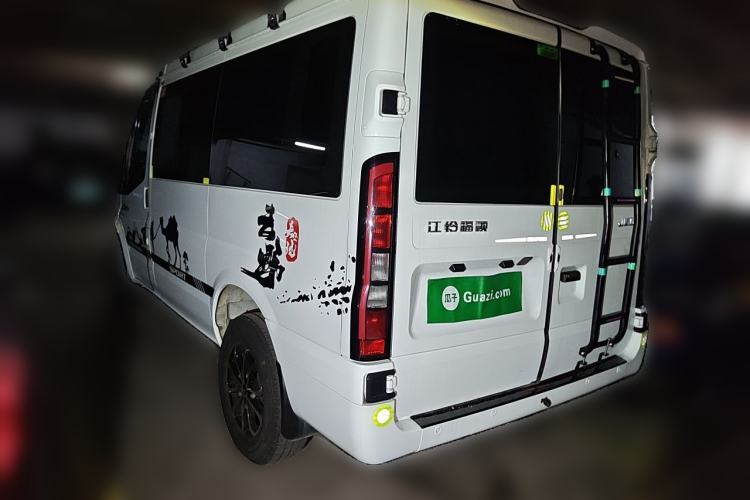 Used JMC Fushun 2023 2.0T Automatic Short-Wheelbase Low-Roof Commercial & Multi-Purpose Passenger Vehicle 6-Seater with Dual-Opening Tailgate Rear Left 45 Deg