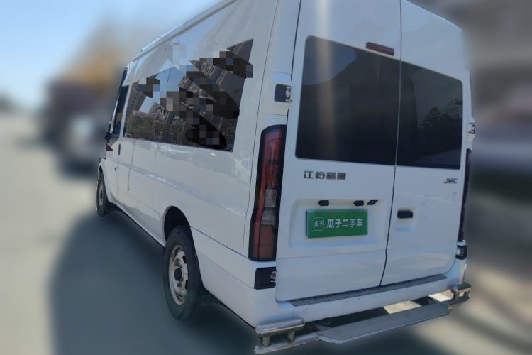 Used JMC Fushun 2023 2.0T Manual Mid-Drive Mid-Roof Commercial Multi-Purpose 7-Seater Passenger Vehicle Rear Left 45 Deg