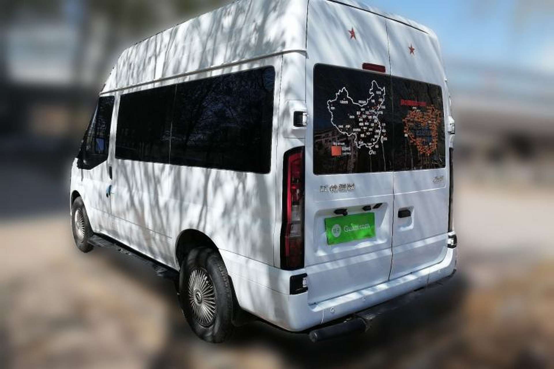 Used JMC Fushun 2023 2.0T Automatic Mid-Height High-Roof Business-Class 9-Seater (Non-Commercial) Rear Left 45 Deg