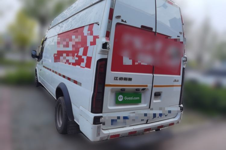Used JMC Fushun 2023 2.0T Automatic Long-Wheelbase High-Roof Commercial Van—2/3 Seats Rear Left 45 Deg