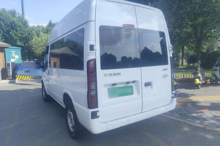 Used JMC Fushun 2023 2.0T Manual Short Wheelbase Mid-Height Passenger Version Business-Class 11-Seater (Non-Operational) Rear Left 45 Deg