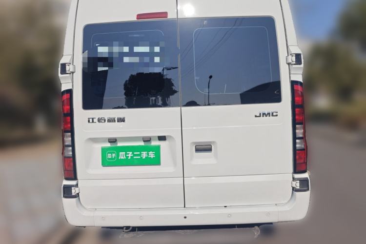 Used JMC Fushun 2023 2.0T Manual Short Wheelbase Mid-Height Passenger Version Business-Class 7-Seater (Non-Commercial) Rear