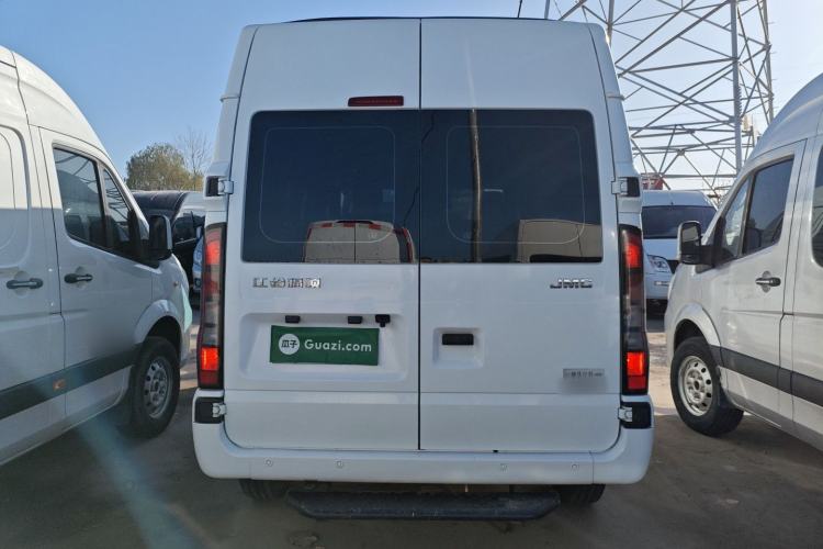 Used JMC Fushun 2023 2.0T Automatic Short-Wheelbase Mid-Top Commercial Multi-Purpose 6-Seater Passenger Vehicle Rear