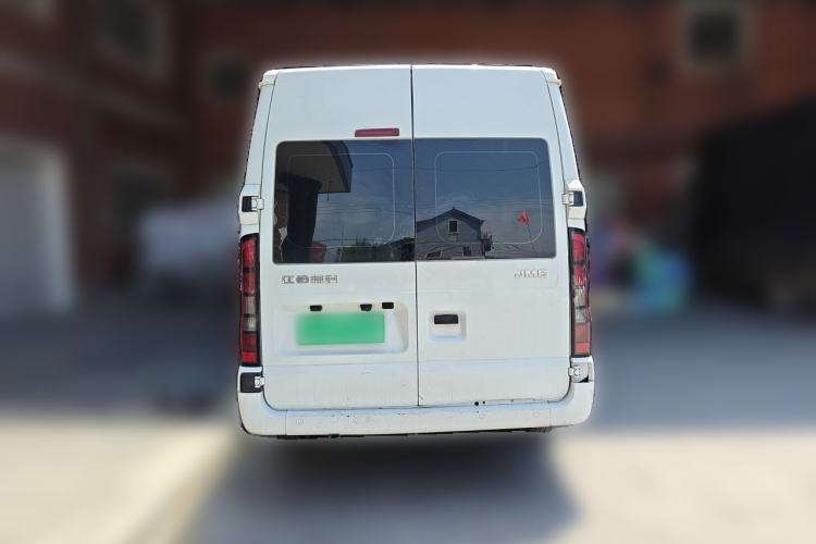 Used JMC Fushun 2023 2.0T Manual Mid-Drive Mid-Roof Commercial Multi-Purpose 7-Seater Passenger Vehicle Rear