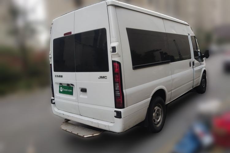 Used JMC Fushun 2023 2.0T Manual Mid-Drive Mid-Roof Commercial Multi-Purpose 7-Seater Passenger Vehicle Rear Right 45 Deg