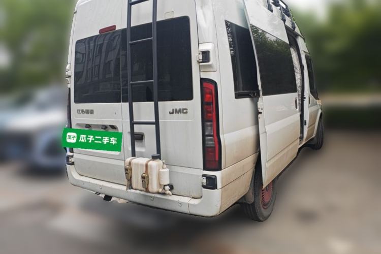 Used JMC Fushun 2023 2.0T Manual Mid-Drive Mid-Roof Commercial Multi-Purpose 7-Seater Passenger Vehicle Rear Right 45 Deg