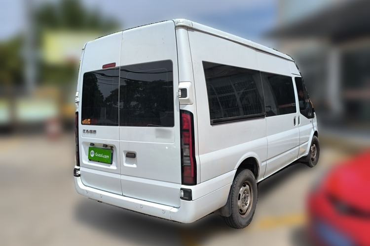 Used JMC Fushun 2023 2.0T Manual Mid-Drive Mid-Roof Commercial Multi-Purpose 7-Seater Passenger Vehicle Rear Right 45 Deg