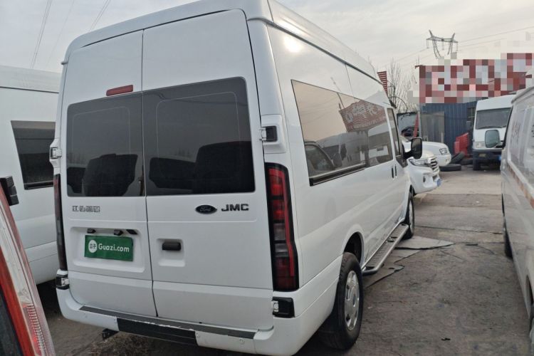 Used JMC Fushun 2023 2.0T Automatic Mid-Range High-Roof Commercial Multi-Purpose 7-Seater Passenger Vehicle Rear Right 45 Deg