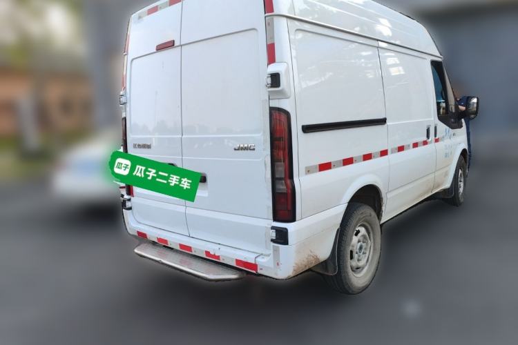 Used JMC Fushun 2023 2.0T Manual Short-Wheelbase Mid-Roof Commercial Van Transporter 2/3 Seats Rear Right 45 Deg