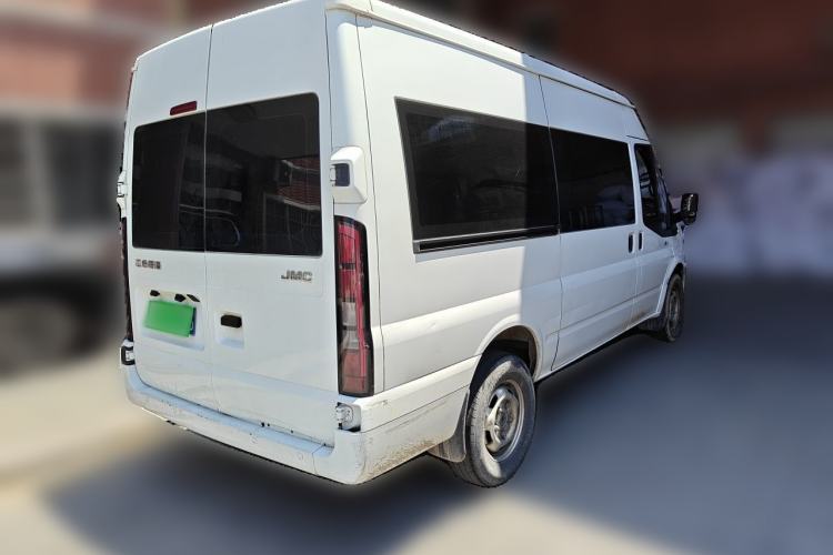 Used JMC Fushun 2023 2.0T Manual Mid-Drive Mid-Roof Commercial Multi-Purpose 7-Seater Passenger Vehicle Rear Right 45 Deg