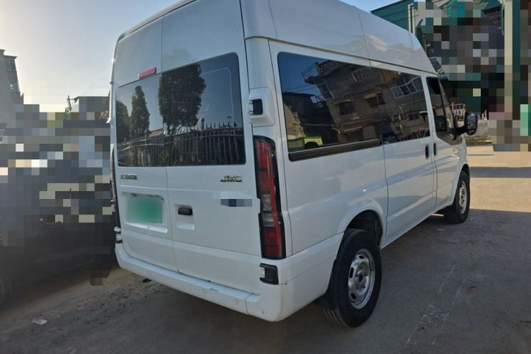 Used JMC Fushun 2023 2.0T Manual Short Wheelbase Mid-Height Passenger Version Business-Class 7-Seater (Non-Commercial) Rear Right 45 Deg
