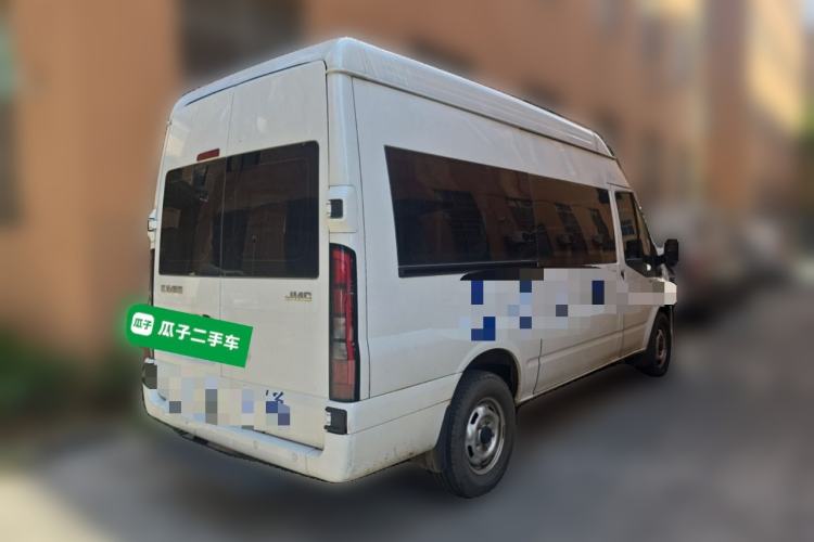 Used JMC Fushun 2023 2.0T Automatic Mid-Range Mid-Roof Commercial Multi-Purpose 6-Seater Passenger Vehicle Rear Right 45 Deg