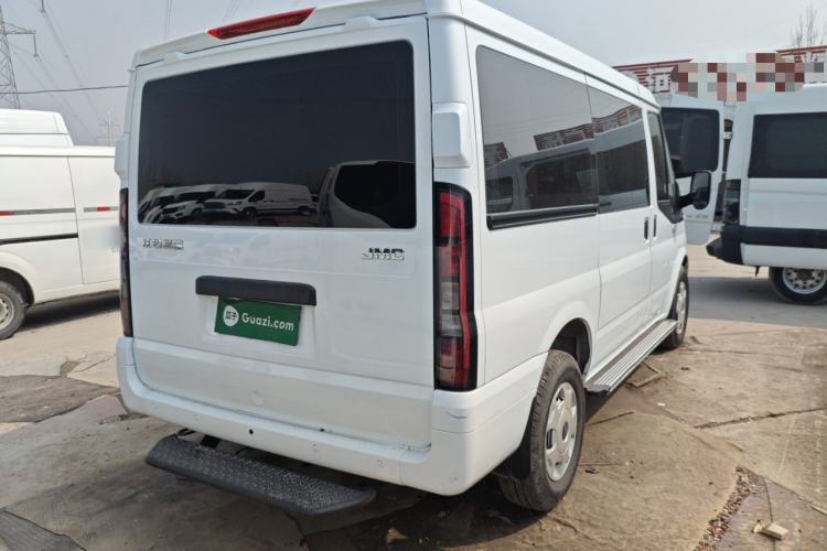 Used JMC Fushun 2023 2.0T Manual Short Wheelbase Low-Roof Commercial Multi-Purpose Passenger Vehicle 6 Seats with Lift-Up Tailgate Rear Right 45 Deg
