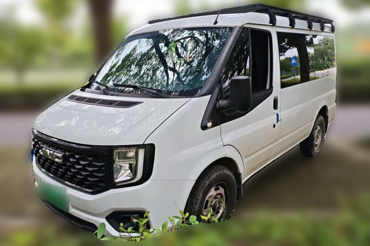 Used JMC Fushun 2023 2.0T Manual Short-Wheelbase Low-Roof Commercial Multi-Purpose Passenger Vehicle 6 Seats with Dual-Opening Tailgate Guazi used car, China used car export, Used car for sale, Used cars, Cheapest cars for sale