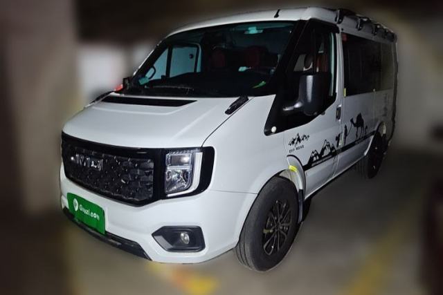 Used JMC Fushun 2023 2.0T Automatic Short-Wheelbase Low-Roof Commercial & Multi-Purpose Passenger Vehicle 6-Seater with Dual-Opening Tailgate