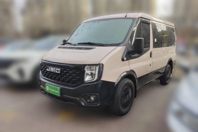 Used JMC Fushun 2023 2.0T Automatic Short-Wheelbase Low-Roof Commercial & Multi-Purpose Passenger Vehicle 6-Seater with Dual-Opening Tailgate